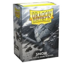 Dragon Shield DS100 Matte Dual - Snow - ovitki za kartice