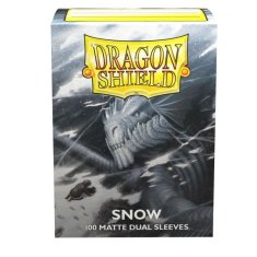 Dragon Shield DS100 Matte Dual - Snow - ovitki za kartice
