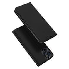 slomart dux ducis skin pro case for realme 10 5g / realme 9i 5g flip cover card wallet stand black