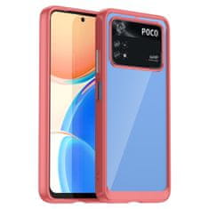 slomart ovitek outer space case xiaomi poco m4 pro s prilagodljivim okvirjem rdeč