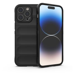 slomart ovitek magic shield case za iphone 14 pro max upogljiv oklep črn