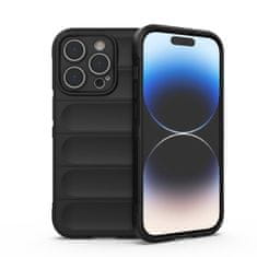 slomart ovitek magic shield case za iphone 14 pro upogljiv oklepni ovitek črn