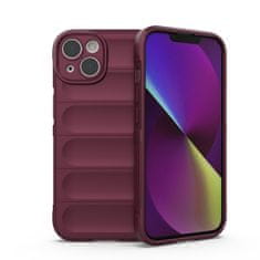 slomart ovitek magic shield case za iphone 14 elastičen oklep bordo