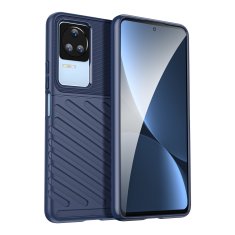 slomart thunder case za xiaomi poco f4 5g silikonski armor ovitek moder