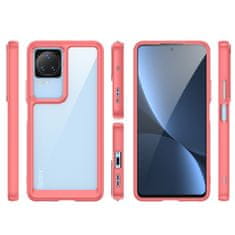 slomart ovitek outer space case xiaomi poco f4 5g s prilagodljivim okvirjem rdeč