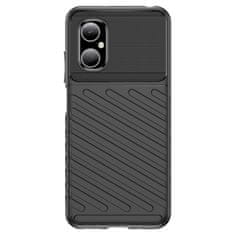 slomart thunder case case za xiaomi redmi note 11e /redmi 10 5g / redmi 10 prime+ 5g / poco m4 5g silikonski oklepni ovitek črn