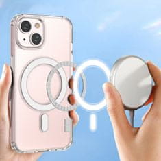 slomart clear magnetic case ovitek magsafe za iphone 14 magnetni prozorni ovitek