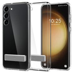 slomart spigen ultra hibridni "s" galaxy s23 kristalno prozoren