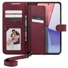 slomart spigen denarnica "s" plus galaxy s23+ plus burgundska