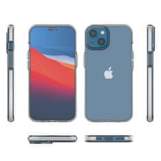 slomart silikonski ovitek spring case za iphone 14 z okvirjem črn