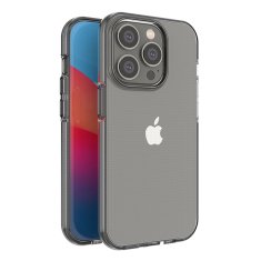 slomart silikonski ovitek spring case za iphone 14 pro z okvirjem črn