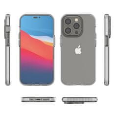 slomart silikonski ovitek spring case za iphone 14 pro z okvirjem črn