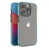 silikonski ovitek spring case za iphone 14 pro z okvirjem svetlo moder