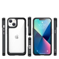 slomart trd ovitek outer space case za iphone 14 z gel okvirjem črne barve