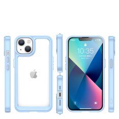 slomart trd ovitek outer space case za iphone 14 plus z modrim gel okvirjem