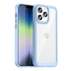 slomart trd ovitek outer space case za iphone 14 pro z modrim gel okvirjem