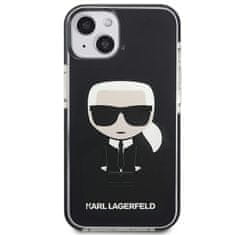 Karl Lagerfeld Karl Lagerfeld Fullbody Ikonik - Ohišje za iPhone 13 mini (črno)