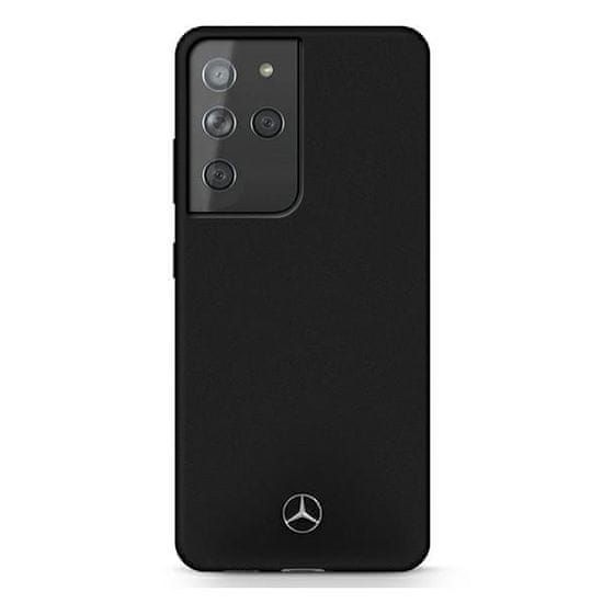 MERCEDES Mercedes Silicone Line - Ohišje za Samsung Galaxy S21 Ultra (črno)