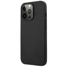 NEW AMG Leather Hot Stamped - Ohišje za iPhone 14 Pro Max (črno)