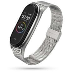 Miramarket MilaneseBand za Xiaomi Mi Smart Band 5/6/6 NFC Silver