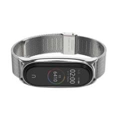 Miramarket MilaneseBand za Xiaomi Mi Smart Band 5/6/6 NFC Silver