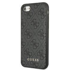 Guess Guess 4G Metal Gold Logo - Ohišje za iPhone SE 2022 / SE 2020 / 8 / 7 (sivo)