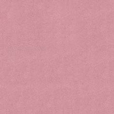 Vidaxl Klop roza 110x40x49 cm žamet
