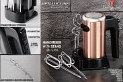 Berlingerhaus Ročni mešalnik z dodatki 300 W Rosegold Metallic Line BH-9366