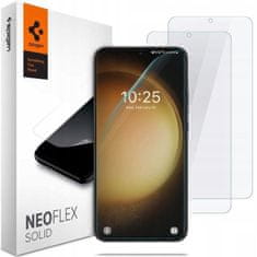 slomart folija s hidrozapiranjem spigen neo flex 2-pack galaxy s23 prozorna