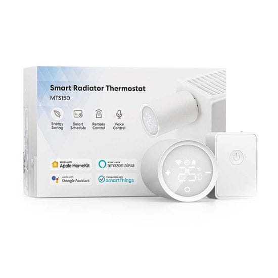 Meross pametna wifi termostatska glava mts150hhk (homekit) (začetni komplet)