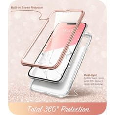 SUPCASE cosmo iphone 13 / 14 marmorno roza