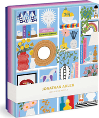 Galison Puzzle Jonathan Adler - Shelfie 1000 kosov