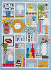 Galison Puzzle Jonathan Adler - Shelfie 1000 kosov