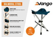 Vango Balmoral Aluminium Stool Std Mykonos Blue stol