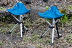 Vango Balmoral Aluminium Stool Std Mykonos Blue stol