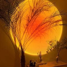 Northix Svetilka za sončni zahod s 4x barvnimi filtri 