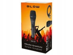 Blow PRM319 žični mikrofon, XLR, JACK 6.3 mono, 5 m kabel, kovina