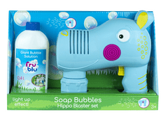 Fru Blu Hippo izstreljevalec mehurčkov in milnica, 400 ml