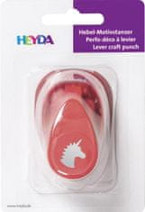 HEYDA dekorativni luknjač velikosti S - enorožec 1,7 cm