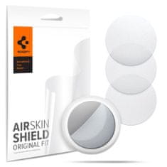 slomart folija za zaščito pred poškodbami spigen airskin 4-set apple airtag mat brezbarvna