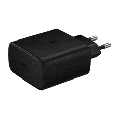 Samsung Originalni omrežni polnilnik SFC 25W + kabel USB-C črne barve