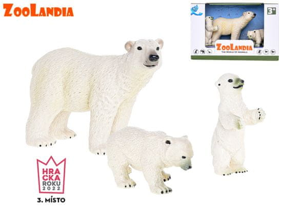 Zoolandia polarni medved z mladiči