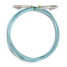 Qoltec qoltec patchcord optično vlakno lc/upc - lc/upc | multimode | 50/125 | om3 | duplex | 2m