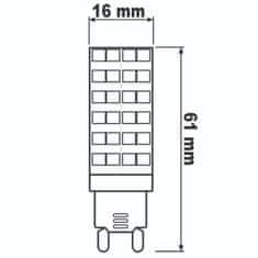 LUMILED LED žarnica G9 CAPSULE 7W = 60W 670lm 4000K Nevtralno bela 360°