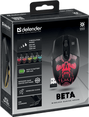 Defender Beta GM-707L optična brezžična gaming miška