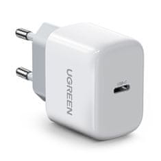 Ugreen CD241 polnilnik USB-C PD 20W, bela