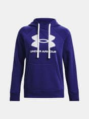 Under Armour Pulover Rival Fleece Logo Hoodie-BLU SM