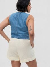 Gap Kratke hlače s příměsí lnu XL