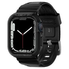 Spigen SPIGEN RUGGED ARMOR "PRO" APPLE WATCH 4 / 5 / 6 / 7 / 8 / SE (40 / 41 MM) ČRNA