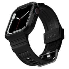 slomart spigen robusten oklep "pro" apple watch 4 / 5 / 6 / 7 / 8 / se (40 / 41 mm) black